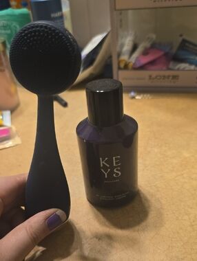 KEYS Soulcare Purple Facial Cleanser Bottle